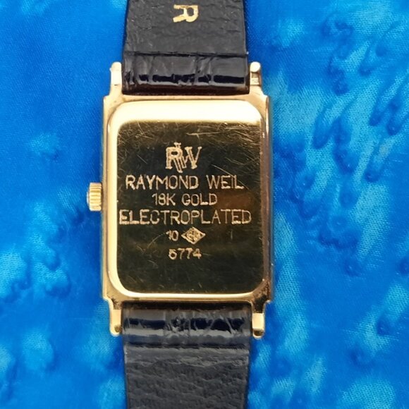 Raymond Weil Geneve Ladies Watch 18K gold electroplated - Picture 2 of 3